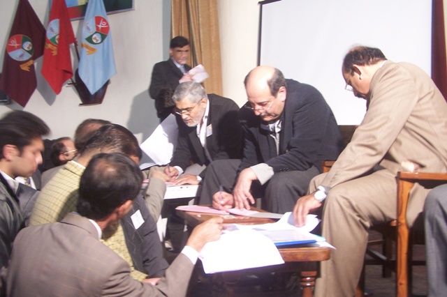 Election Commission giving voting slips